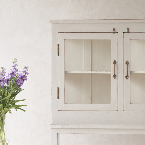 Vintage Cabinet with Shelves | Fog