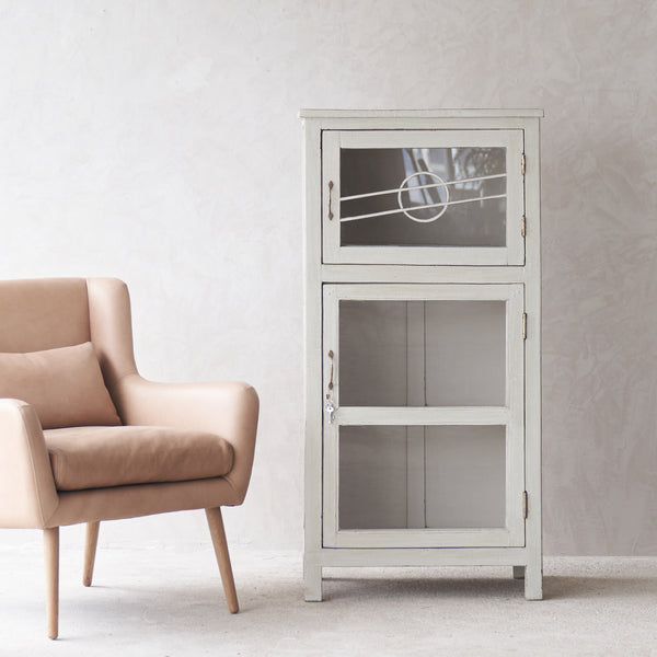 Vintage Medium Cabinet | Fog