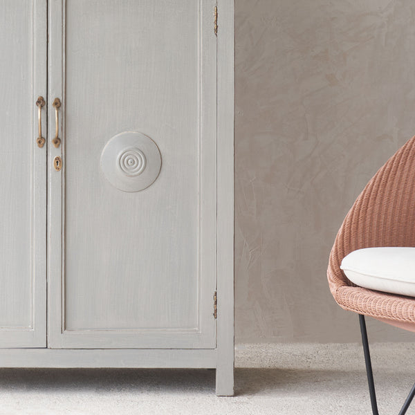 Vintage Tall Cabinet | Fog