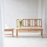 Vintage Teak Bench | Natural