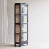 Vintage Tall Cabinet | Charcoal