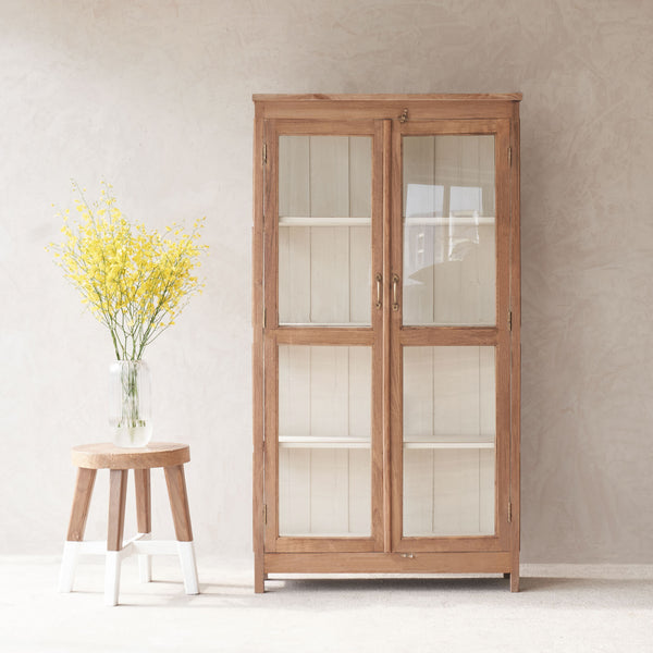 Vintage Tall Cabinet | Natural