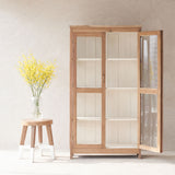Vintage Tall Cabinet | Natural