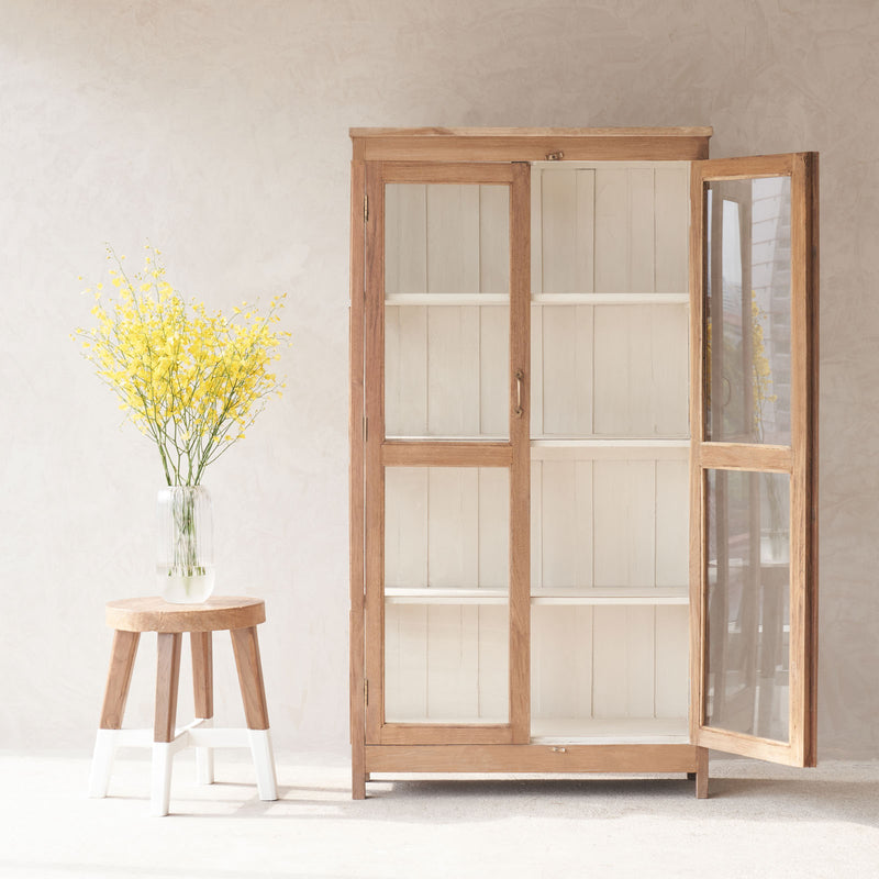 Vintage Tall Cabinet | Natural