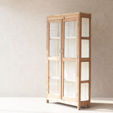 Vintage Tall Cabinet | Natural