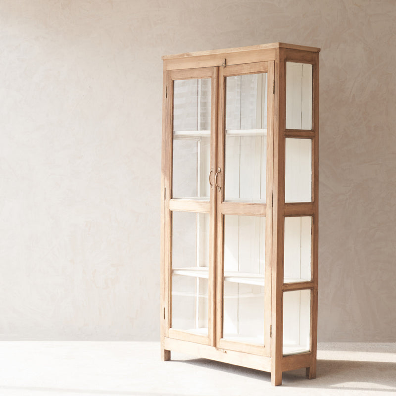 Vintage Tall Cabinet | Natural