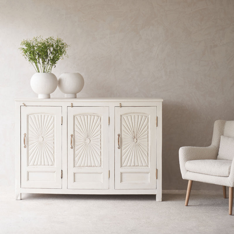 Vintage Sideboard | Chalk