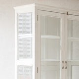 Vintage Tall Cabinet | Chalk
