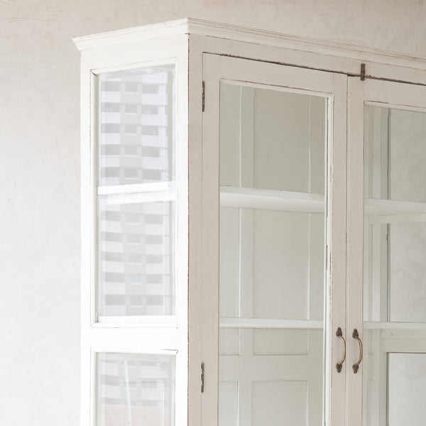 Vintage Tall Cabinet | Chalk