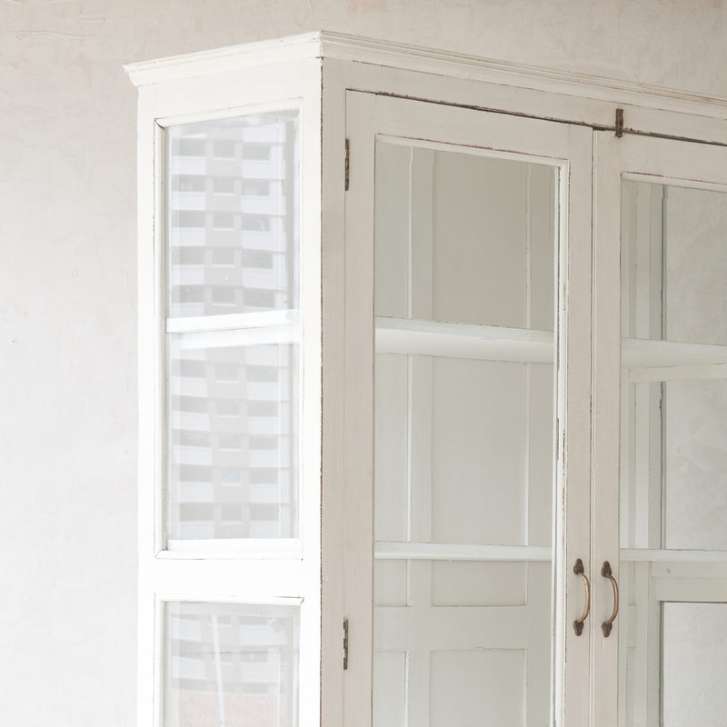 Vintage Tall Cabinet | Chalk