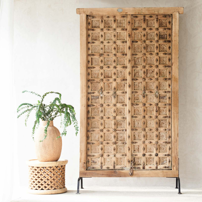 No. 1 | Vintage Teak Door - Natural
