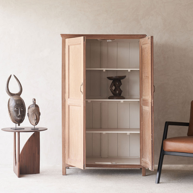 Vintage Tall Cabinet | Natural