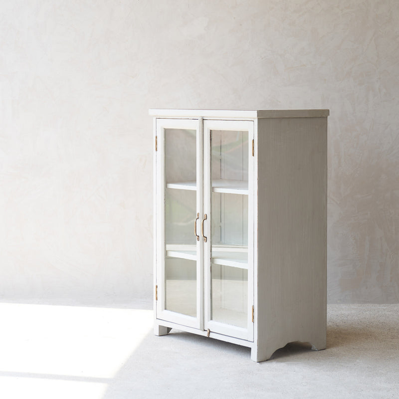 Vintage Small Cabinet | Chalk