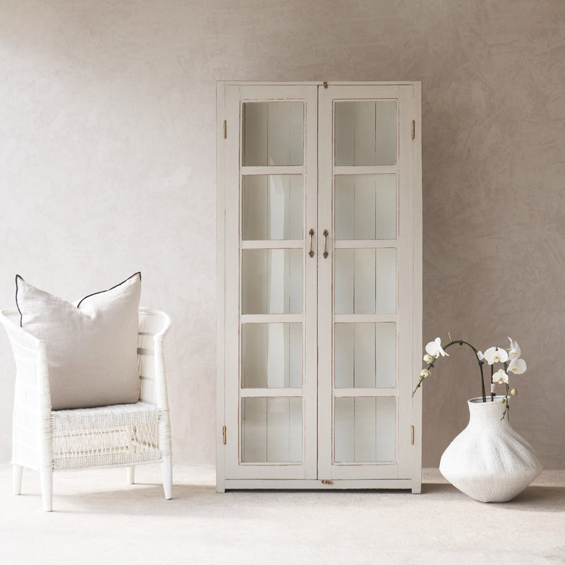 Vintage Tall Cabinet | Fog