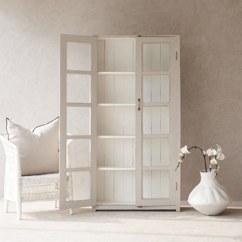Vintage Tall Cabinet | Fog