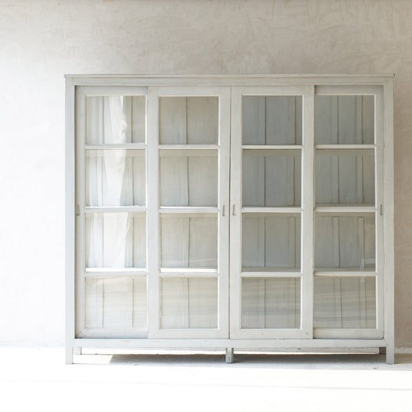 Vintage Tall Cabinet | Chalk