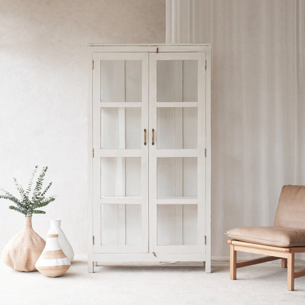 Vintage Tall Cabinet | Fog