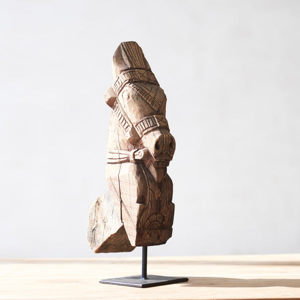 Vintage Horse Carving