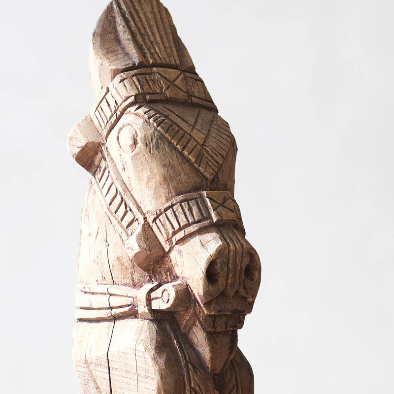 Vintage Horse Carving