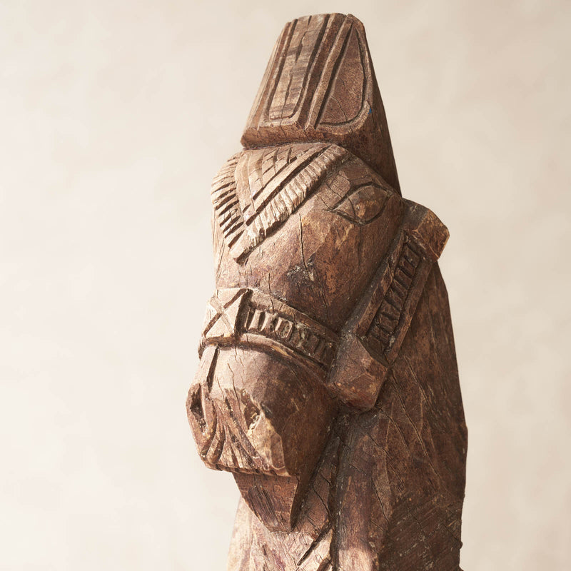 Vintage Horse Carving