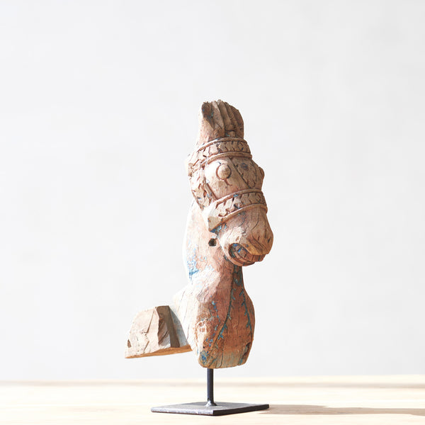 Vintage Horse Carving