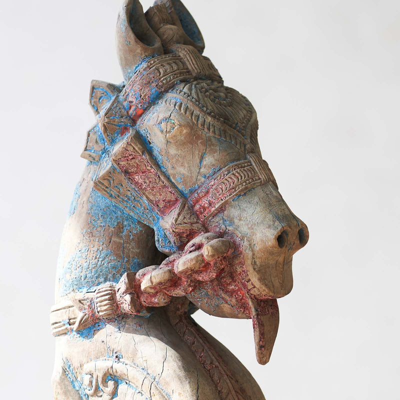 No. 18 | Vintage Horse Carving