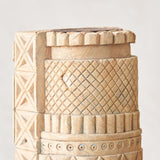 Vintage Carved Candle Holder