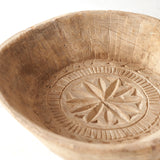 Wooden Carved Parat Bowl