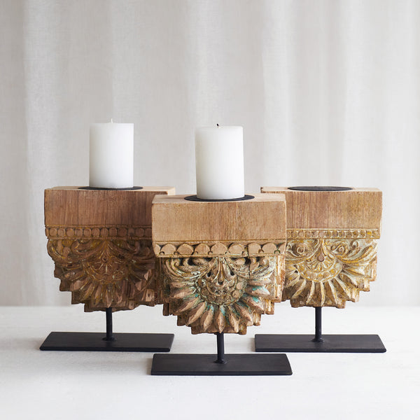 Vintage Column Candle Stand