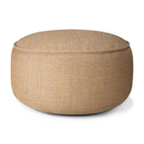 Donut Outdoor Pouf | Marsala Check (50cm)