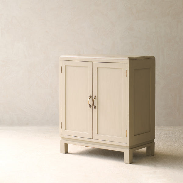 Vintage Teak Small Cabinet | Linen