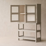 Vintage Medium Cabinet with Shelves | Natural - Originals Furniture