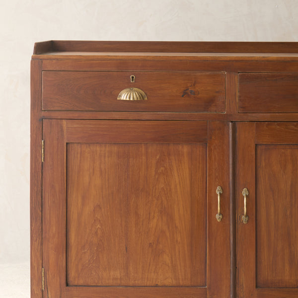 Vintage Teak Sideboard with Drawers | Natural