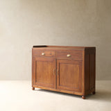 Vintage Teak Sideboard with Drawers | Natural