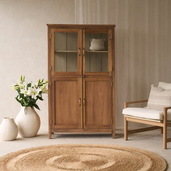 Vintage Tall Cabinet | Natural - Originals Furniture