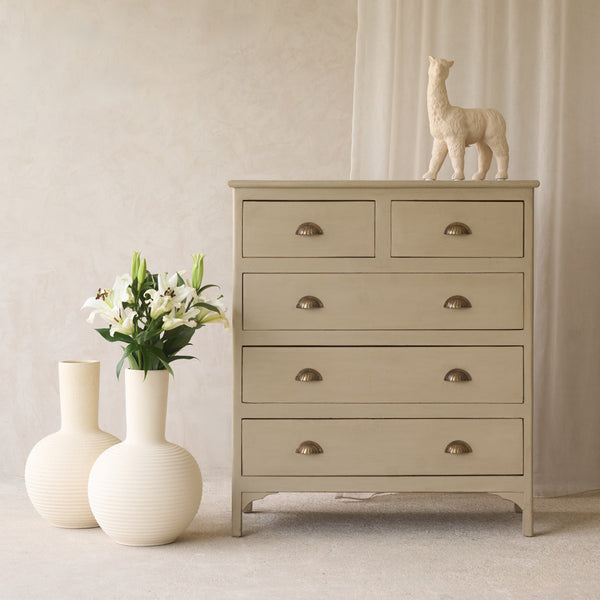 Vintage Chest of Drawers | Linen - Originals Furniture