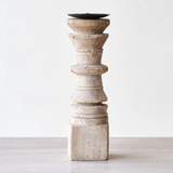 Wooden Candle Stand - Tall