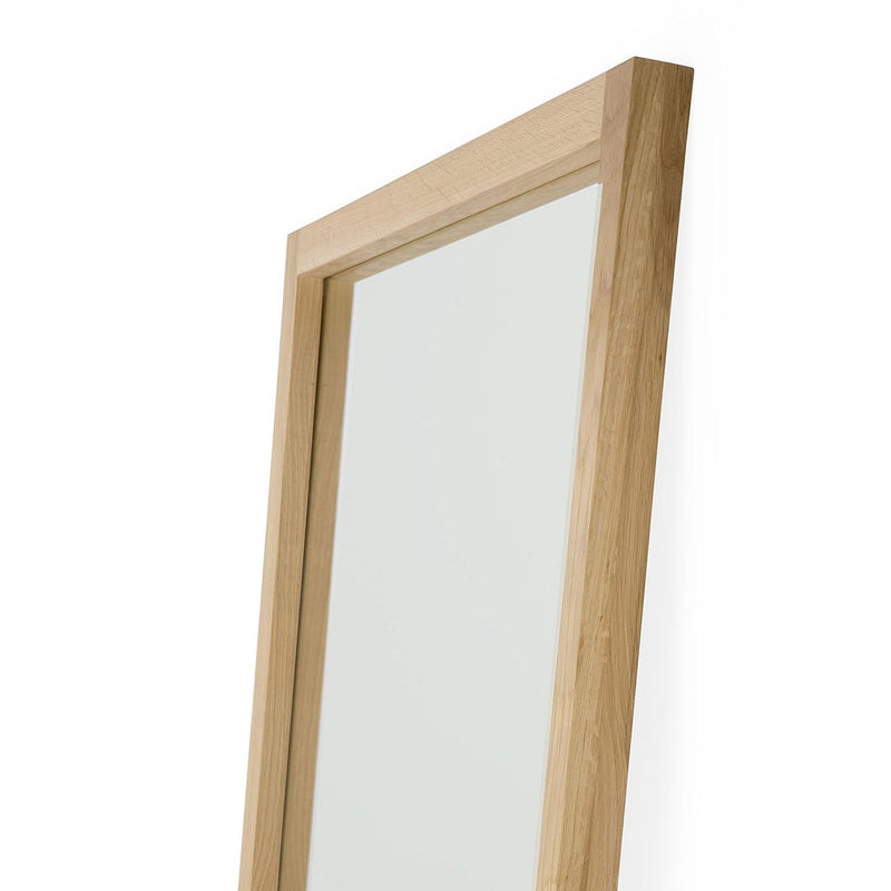 Light Frame Floor Mirror | Oak (200cm)