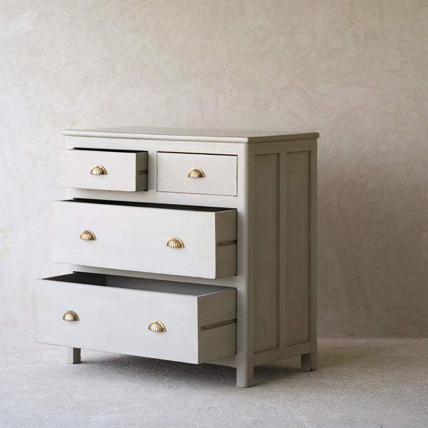 Vintage Chest of Drawers | Pewter