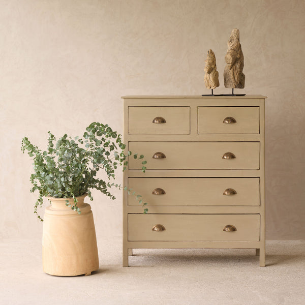 Vintage Chest of Drawers | Linen - Originals Furniture