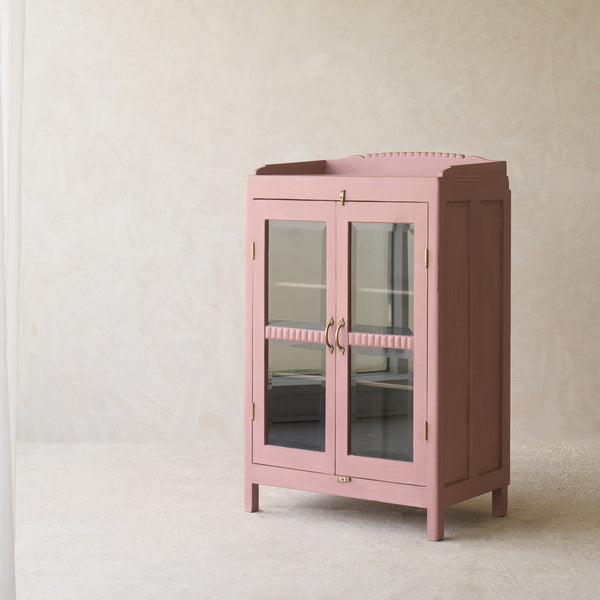 Vintage Small Cabinet | Dusty Pink