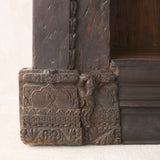 Vintage Carved Architectural Bookcase