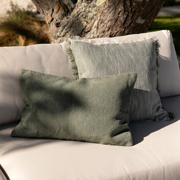 Clipper Outdoor Cushion | Eucalyptus (40 x 60cm)