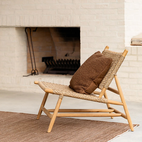 Piper Outdoor Cushion | Tobacco (50 x 50cm)