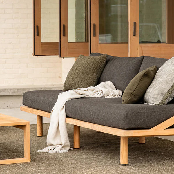 Caspian Outdoor Cushion | Mangrove (50 x 50cm)