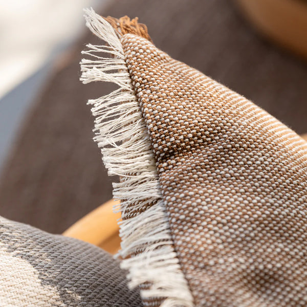 Caspian Outdoor Cushion | Tobacco (50 x 50cm)