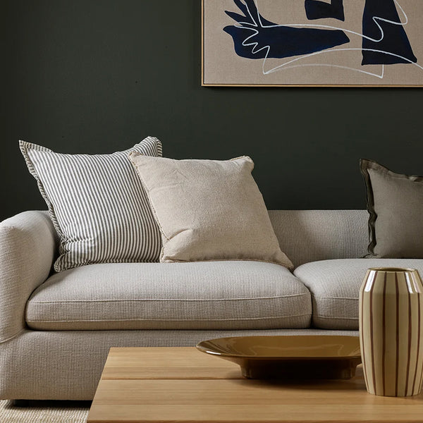 Sutton Cushion | Oat (55 x 55cm)