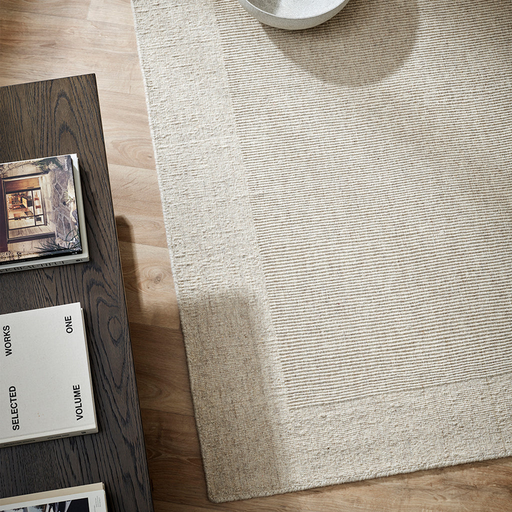 Sand Under Rug Vermont Floor Rug | Scandinavian-Inspired Rug in Sand – Originals Furniture