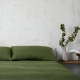 Linen Duvet Set | Forest