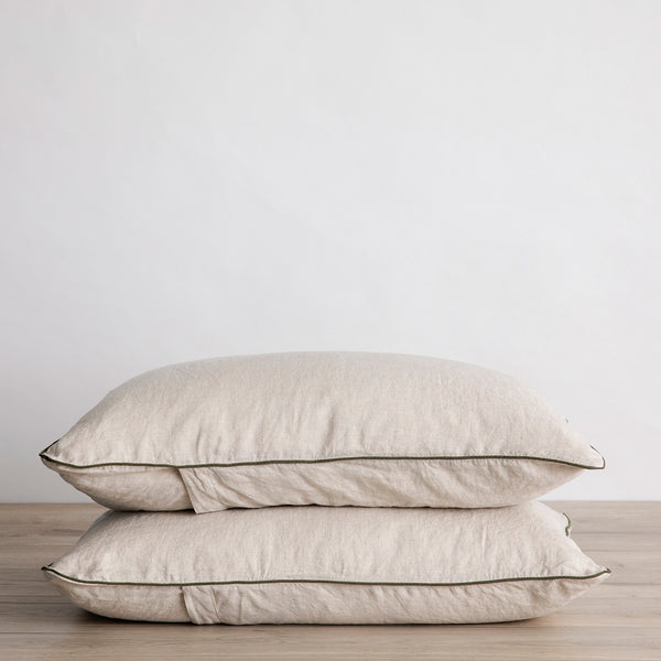 Pillowcase Set of 2 | Natural & Forest